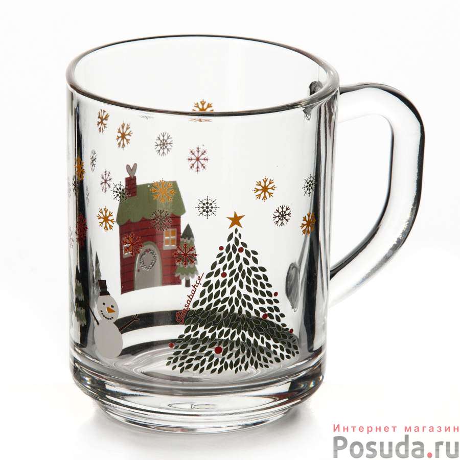 Кружка 2 шт. уоркшоп крисмас три 250 мл