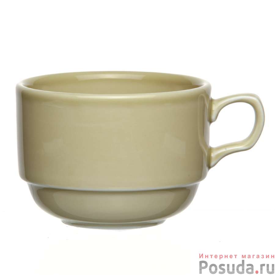 Чашка чайная ф.Браво емк.250 см3 Акварель (бежевый) 1 сорт