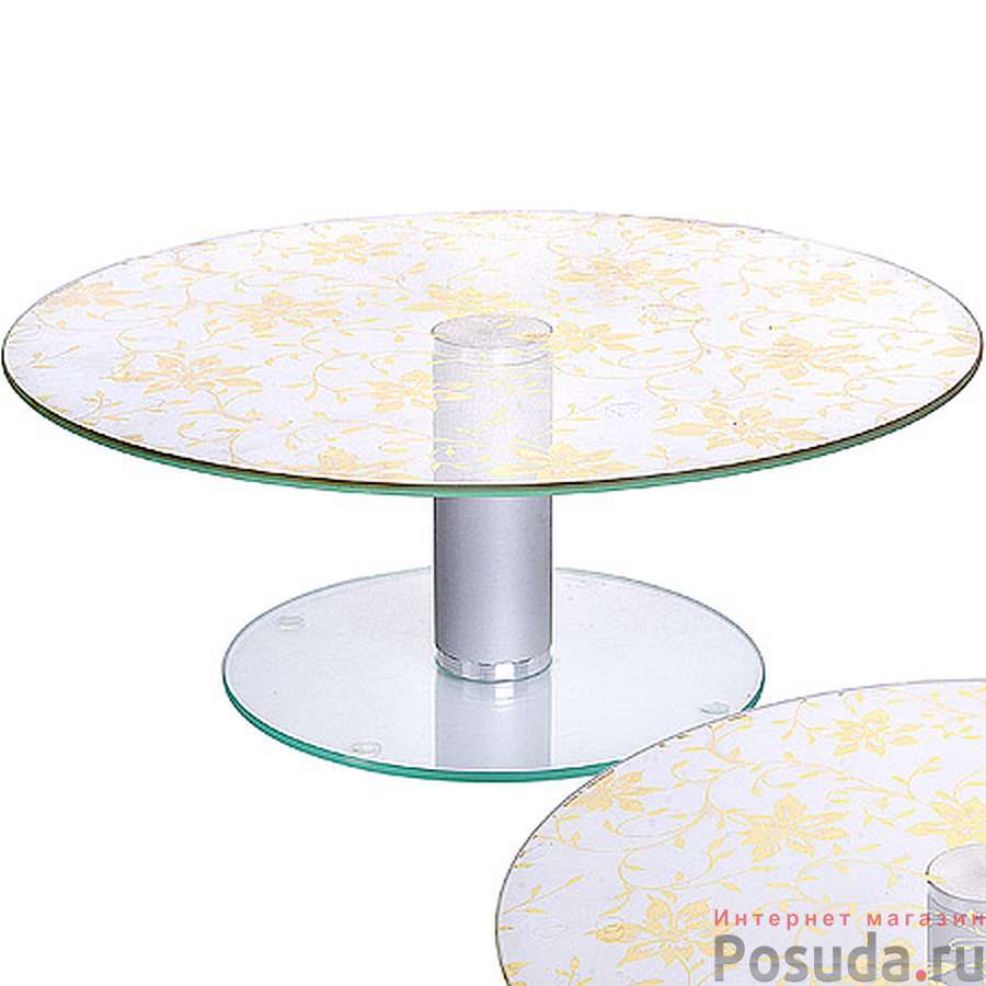 Тортовница 32 см на ножке высокая