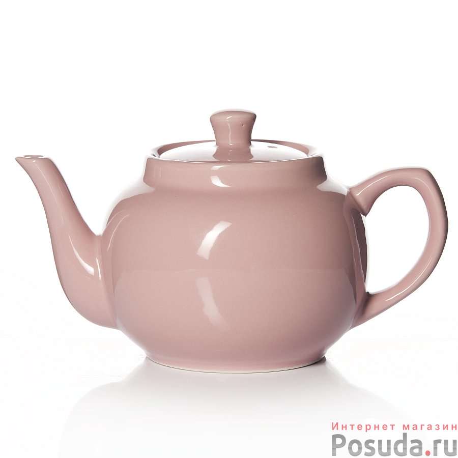 Чайник розовый, объем 1000 мл