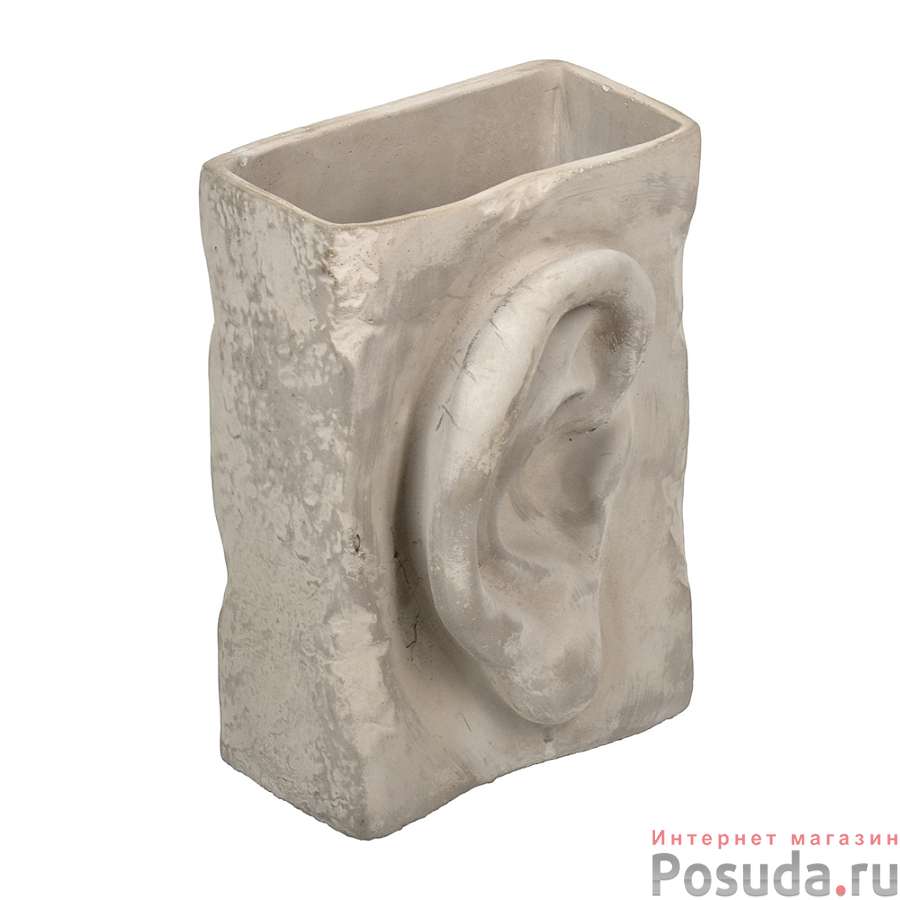 Скульптура-органайзер "Ухо Давида" 21*14,5*8 см, цемент