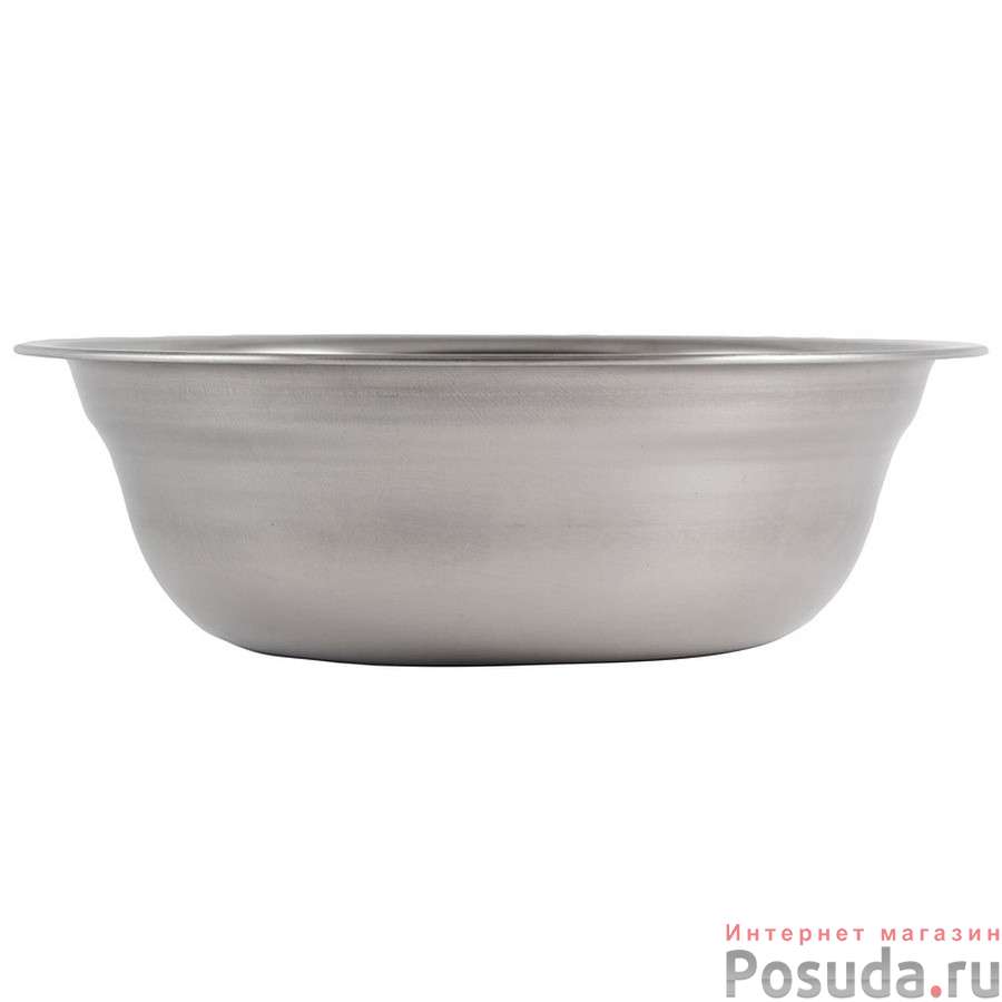 Миска Bowl-15, объем 0,5 л, с расширенными краями, из нерж стали, зеркальная полировка, диа 15 см