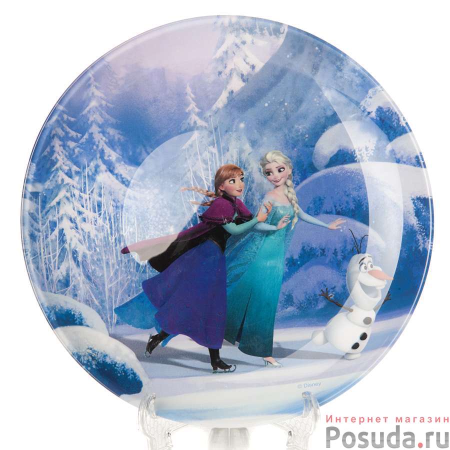 Тарелка закусочная (десертная) Luminarc Disney Frozen, D=20 см