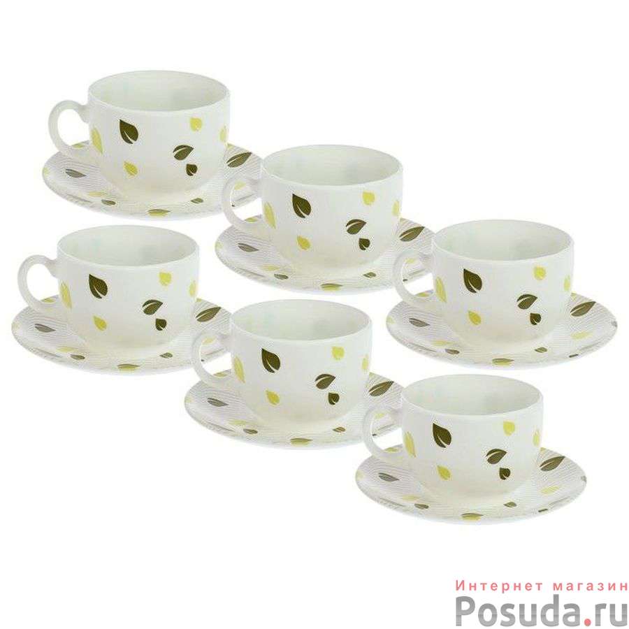 Набор чайный на 6 персон Luminarc "Амели", 220 мл