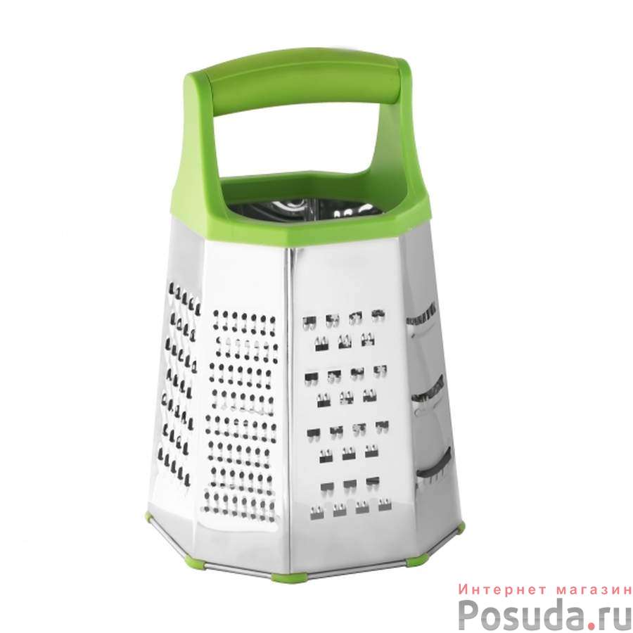 Терка 8-ми сторонняя viva grey-green