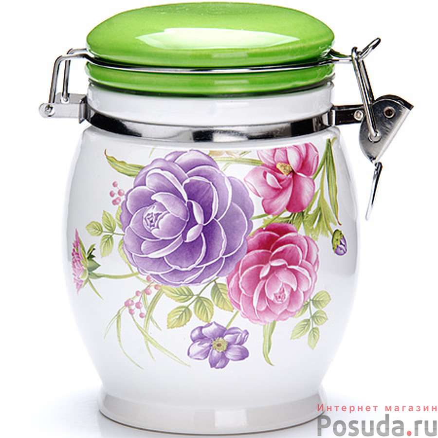 26379 Банка для сыпучих 750мл Камелия