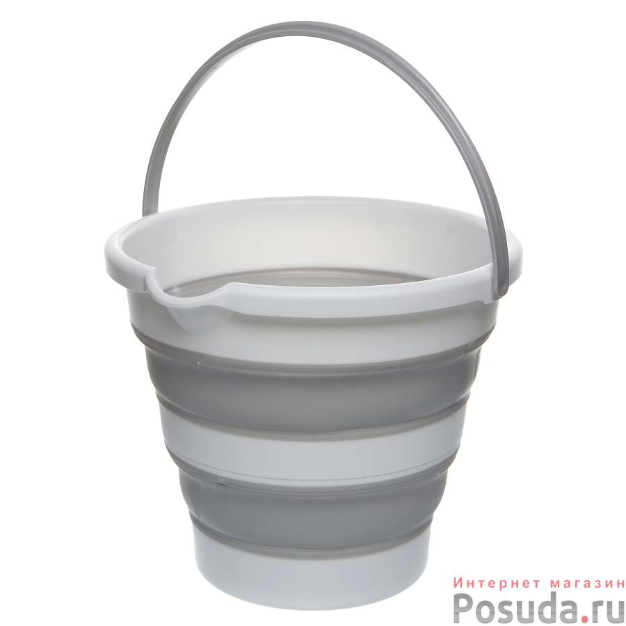 Ведро ФЛЕКС 5л складное  Смоки