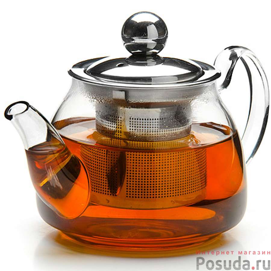 26199 Заварочный чайник стекло 200мл+сито