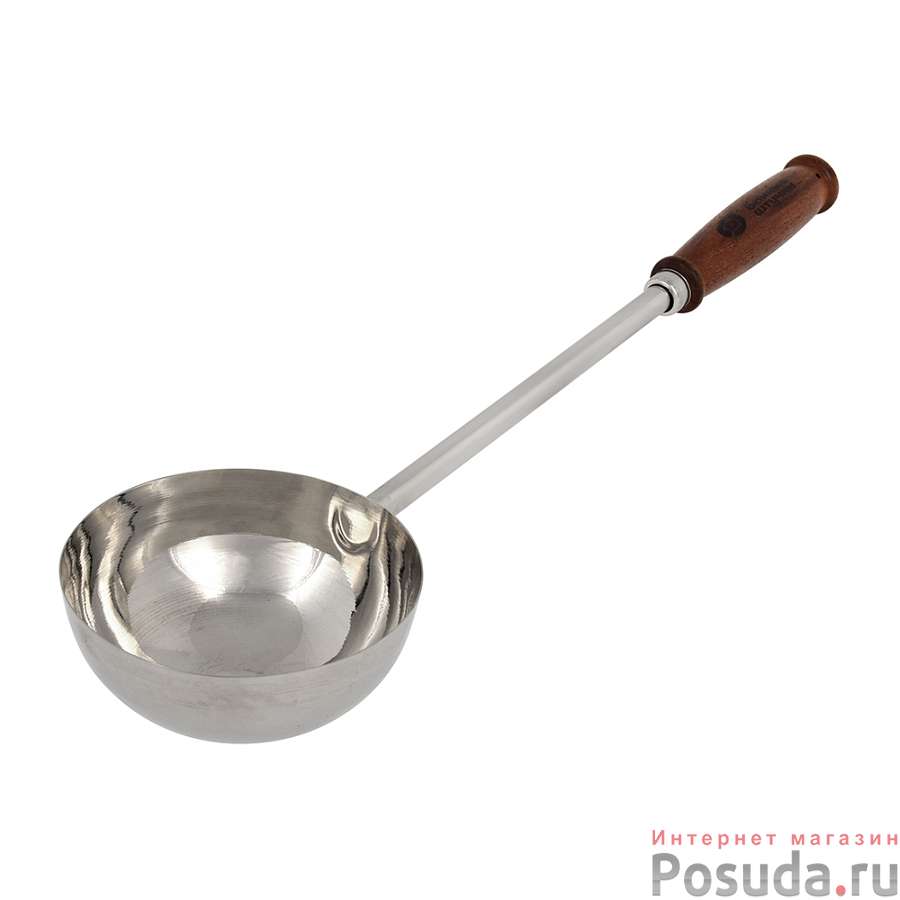 Ковш из нержавеющей стали 0,5 л, длина 47 см