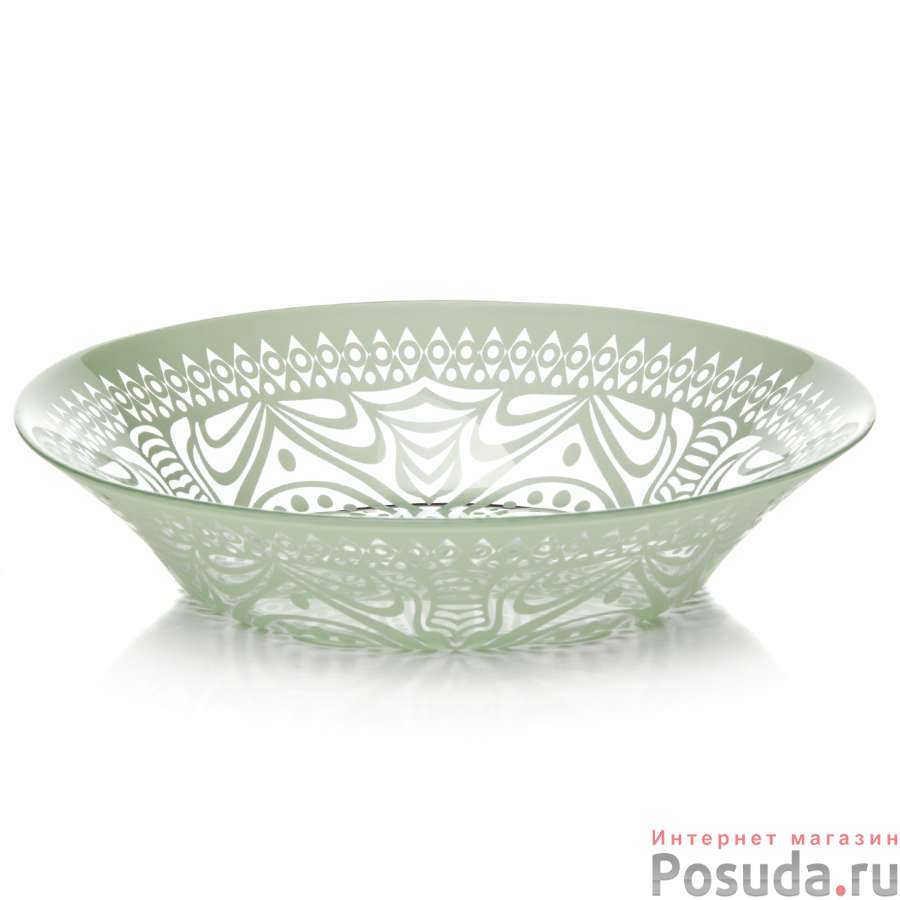 Тарелка столовая глубокая Pasabahce Boho, D=22 см