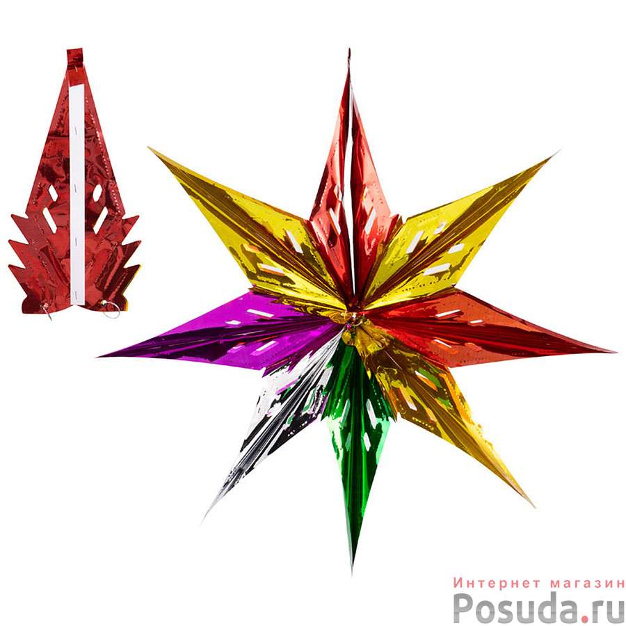 Украшение подвесное "Звезда восьмиконечная"