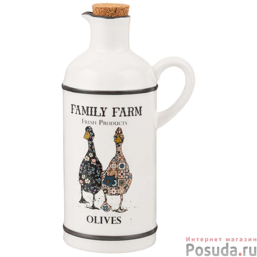Бутылка для масла / уксуса lefard Family farm 430 мл 18 см 