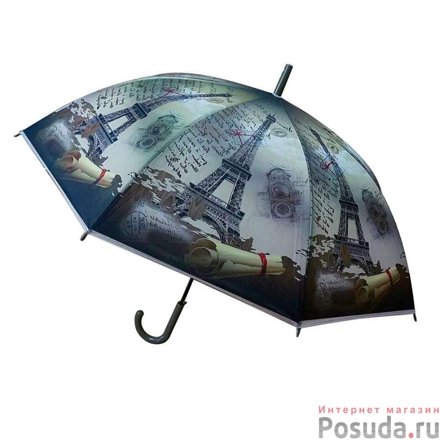 Зонт "Париж" (полуавтомат) D95см NEW