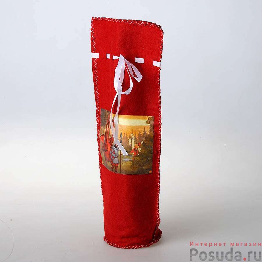 Подарочная сумка для бутылки в асс.