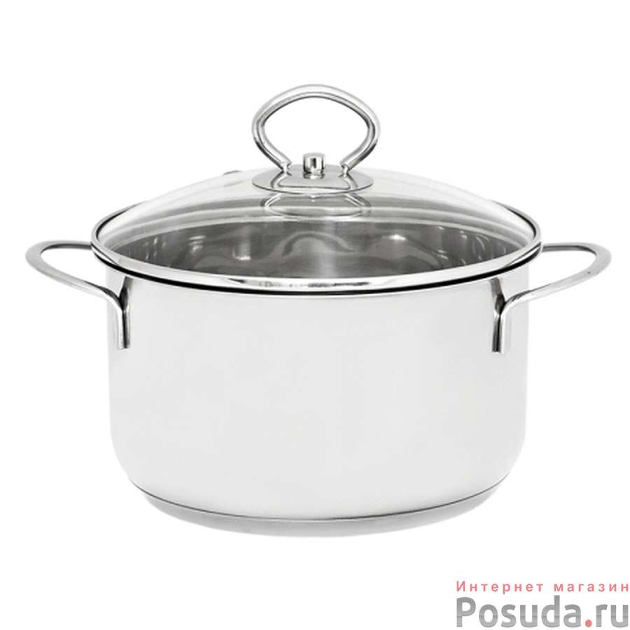 Кастрюля с крышкой AUGUSTA 18х10.5см 2л