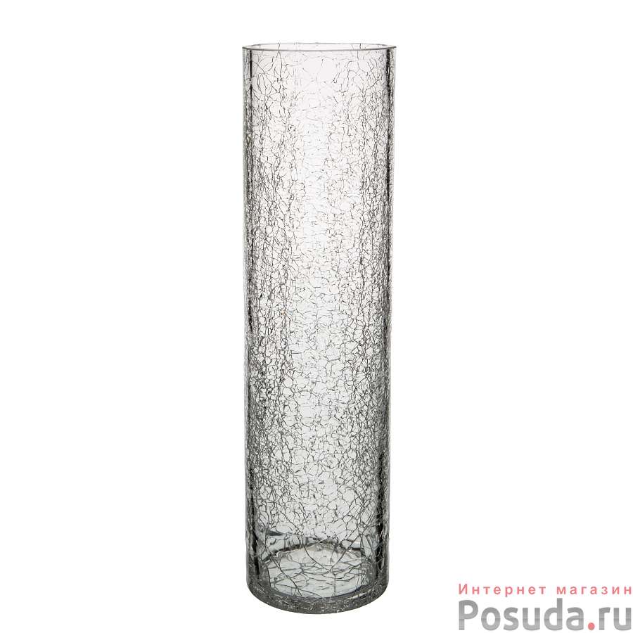 Ваза стеклянная 30 см d 8 см