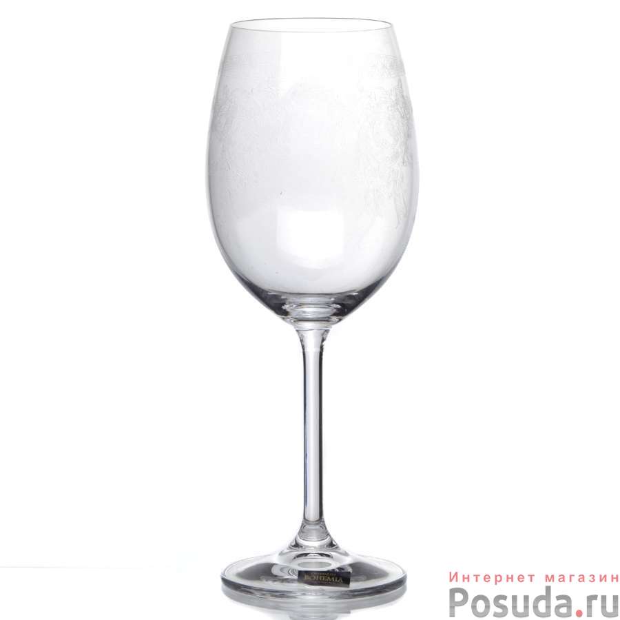 Набор бокалов для вина 2 шт Crystalite Bohemia XXL, 450 мл
