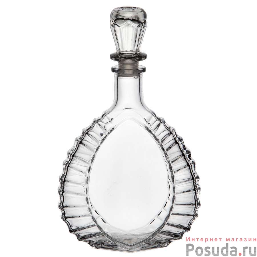 Бутылка из бесцветного стекла Ставрополь2, 500 мл