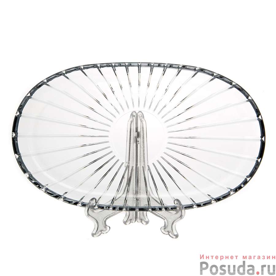 Блюдо овальное ELEGANT 163X278 мм