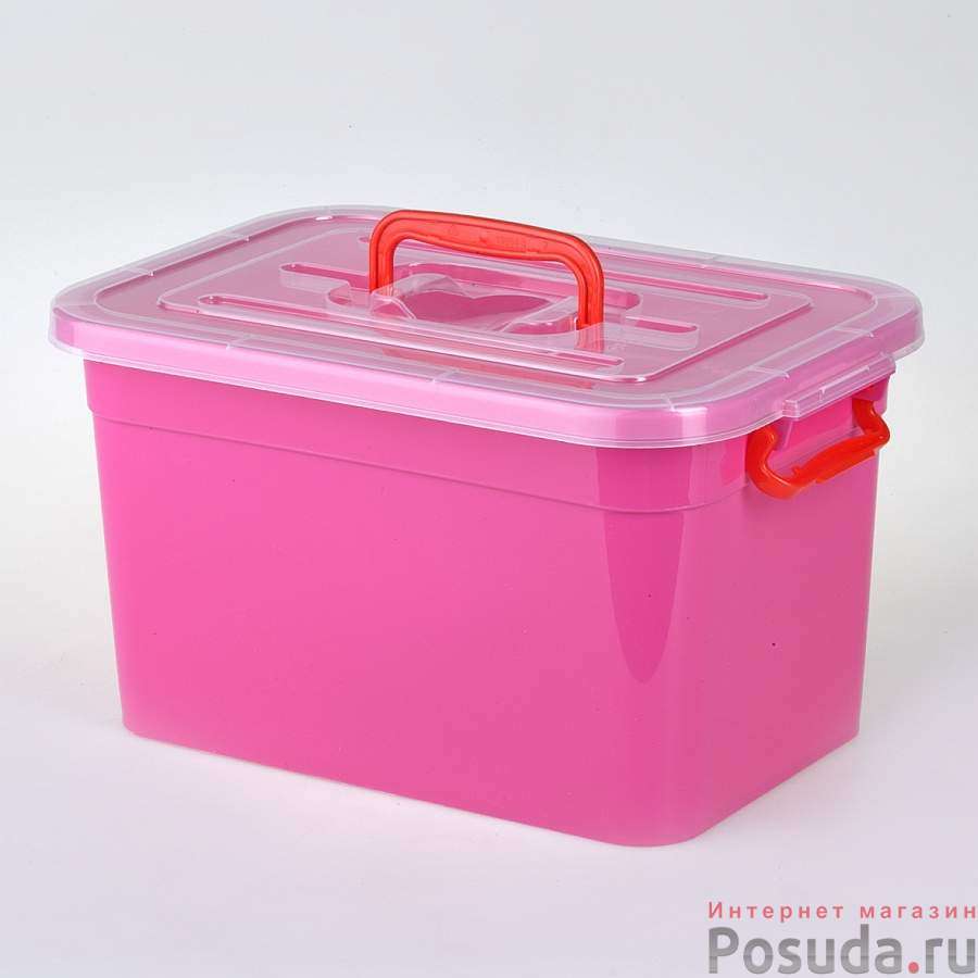 Ящик детский Радуга 355*235*190 мм V=10 л (цвет в ассортименте)