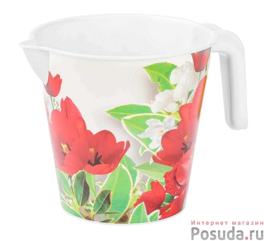 Кувшин Декор 1,5 л микс (цвет в ассортименте)