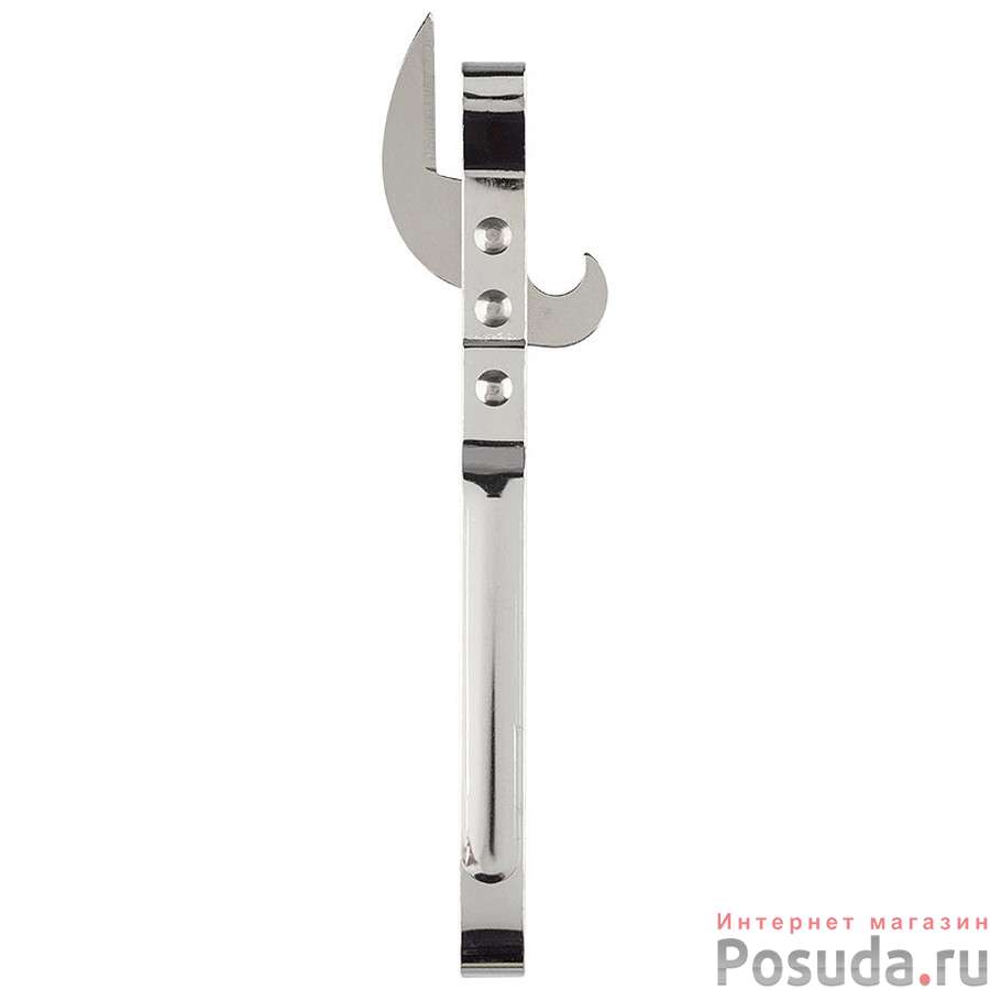 Штопор многофункциональный, SEMPLICE, размер: 14,5*3,5 см, хромированный металл