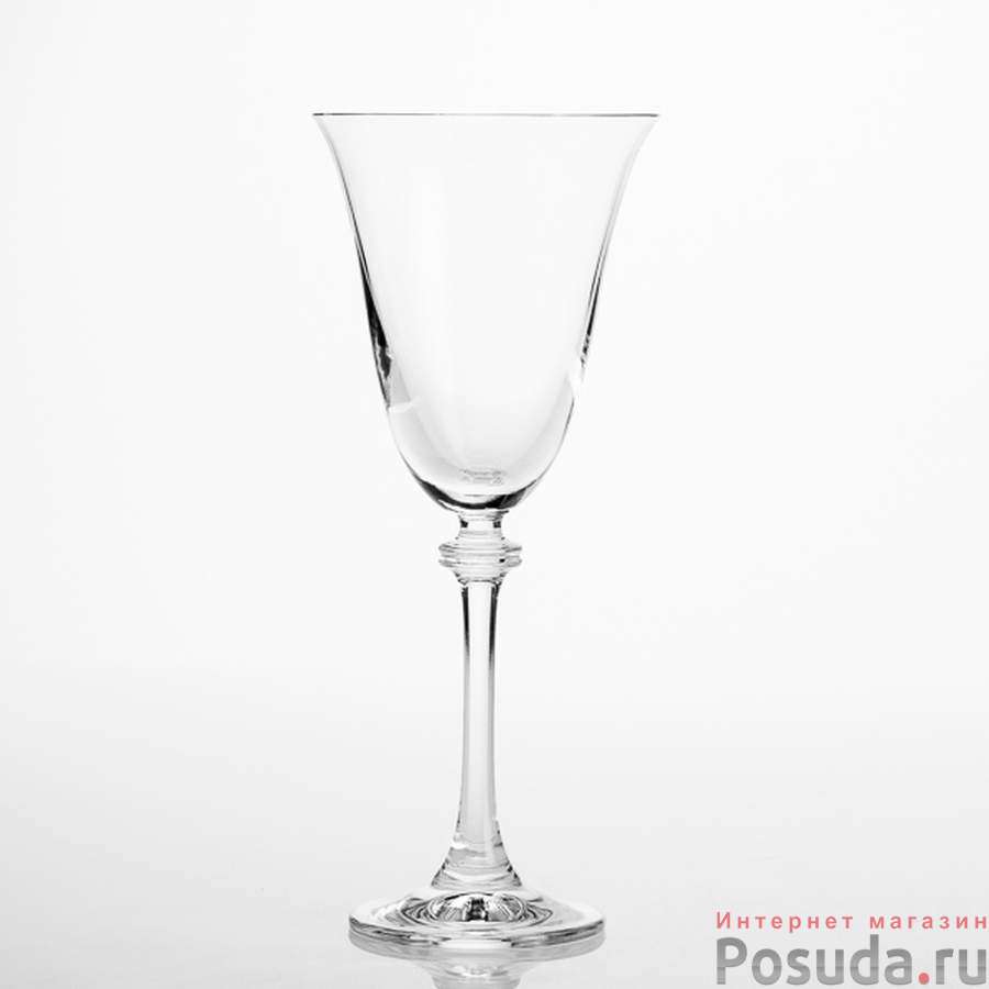 Набор бокалов для вина 6шт Crystalite Bohemia "Александра", 250 мл