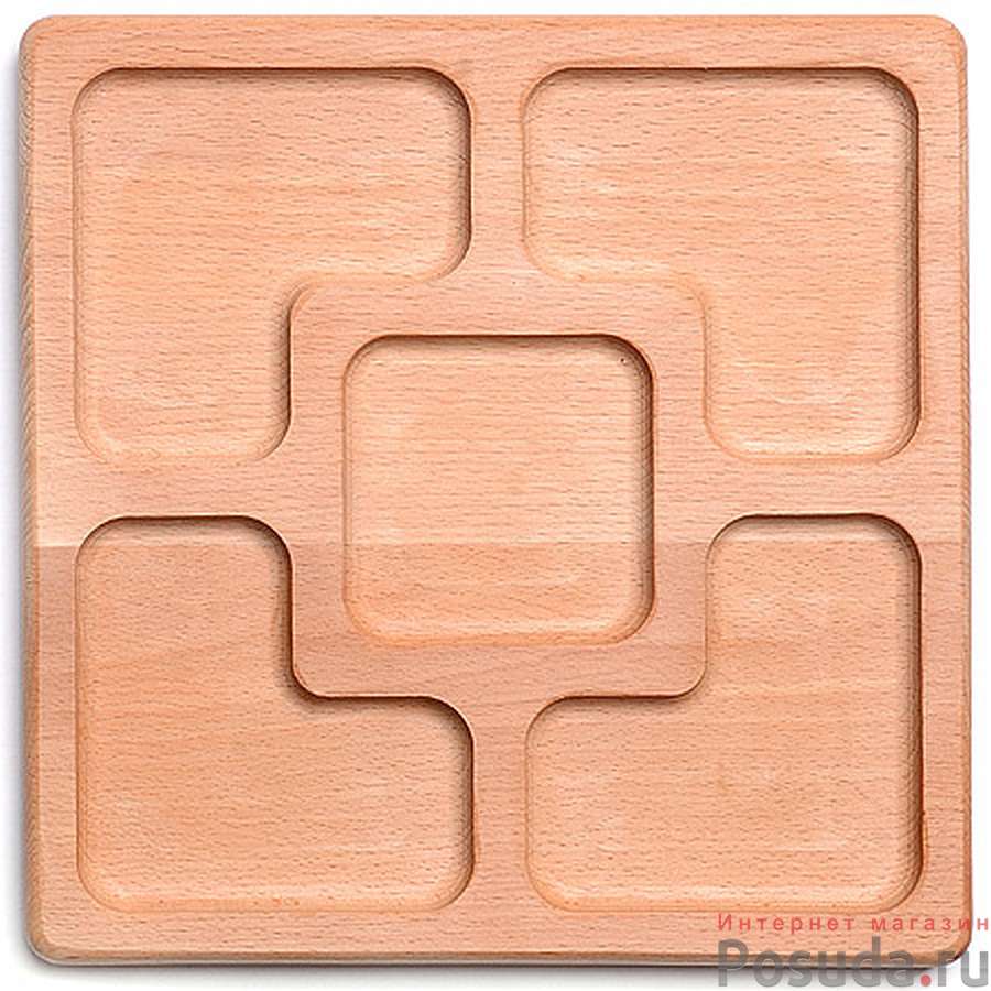 Менажница квадрат 25*25*2.5 см  MB