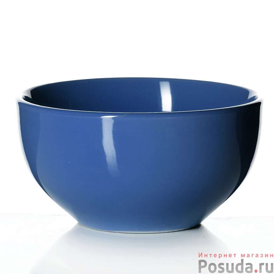 Салатник синий, диаметр 13,75 см, высота 7,4 см