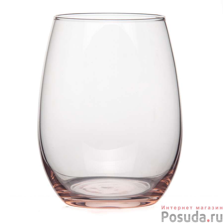 Набор стаканов 6 шт 570 мл цв.розовый