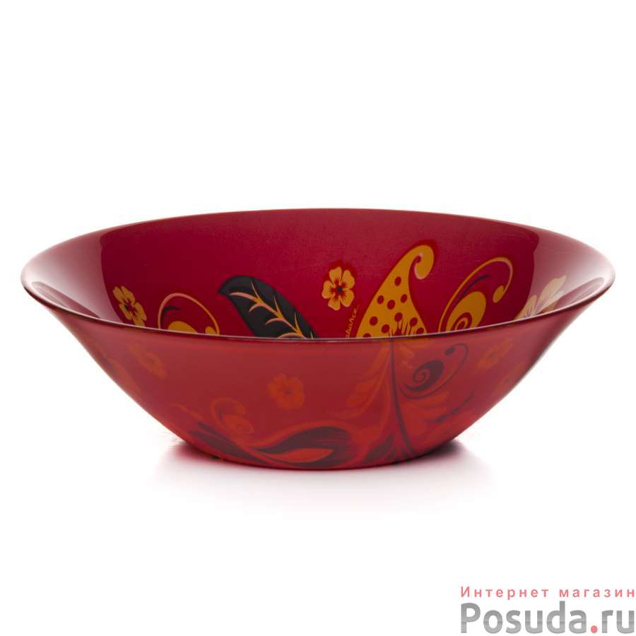 Салатник Pasabahce Khokhloma, D=23 см