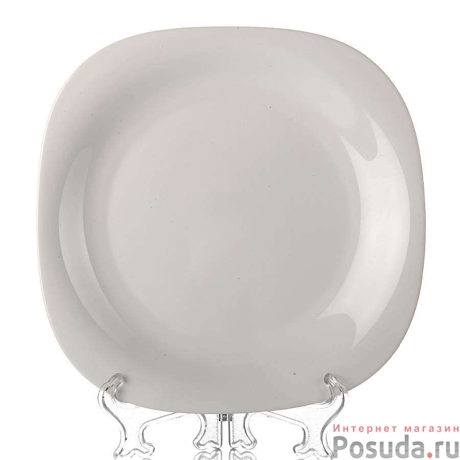 Тарелка столовая мелкая Luminarc Carine White, D=26 см