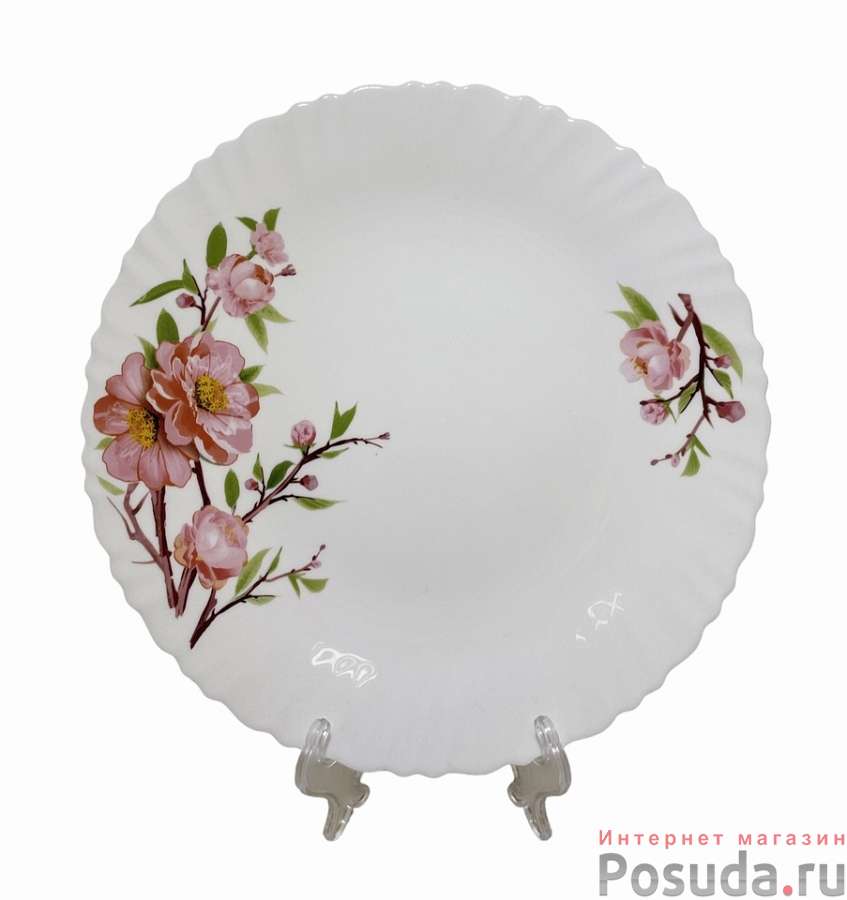 Тарелка обеденная "Ветка Сакуры" 24 см