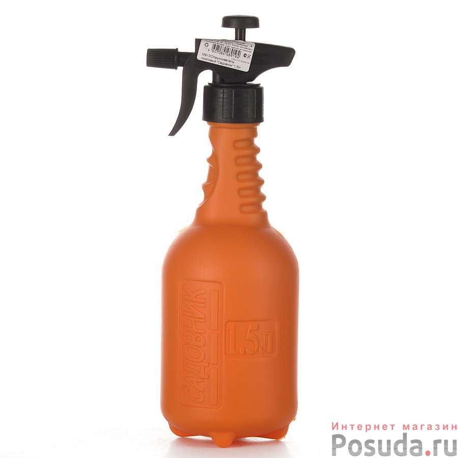 Опрыскиватель помповый "Садовник", объем 1,5 л (цвет в ассортименте)