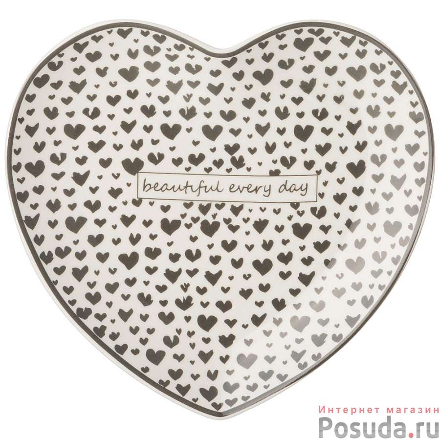 Тарелка lefard Love you сердце 16,5 см 