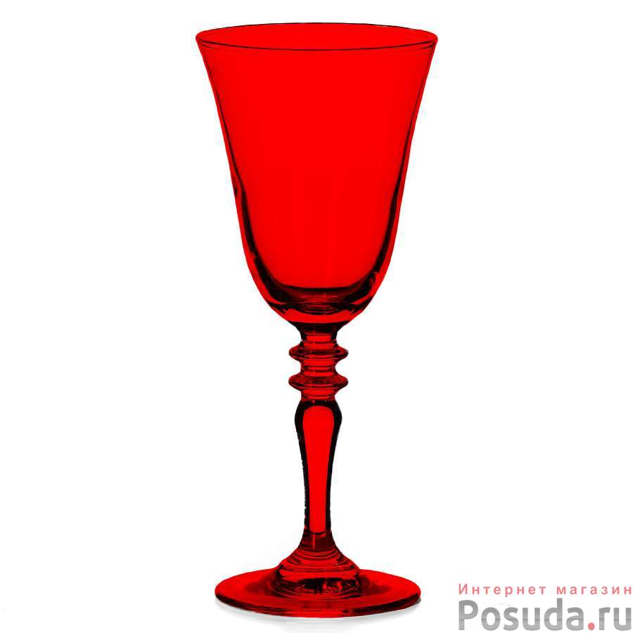 Бокал ВИНТАЖ 2 шт. 245 мл (цв.красный)