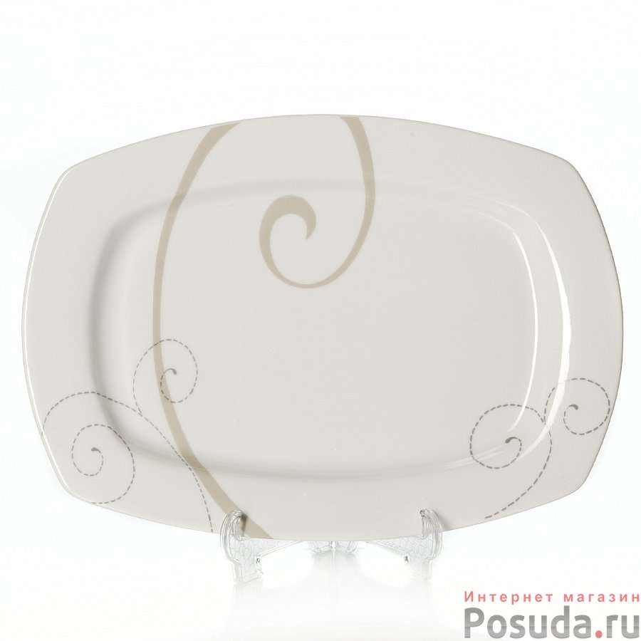 Тарелка столовая мелкая Domenik Caress Modern, D=26 см