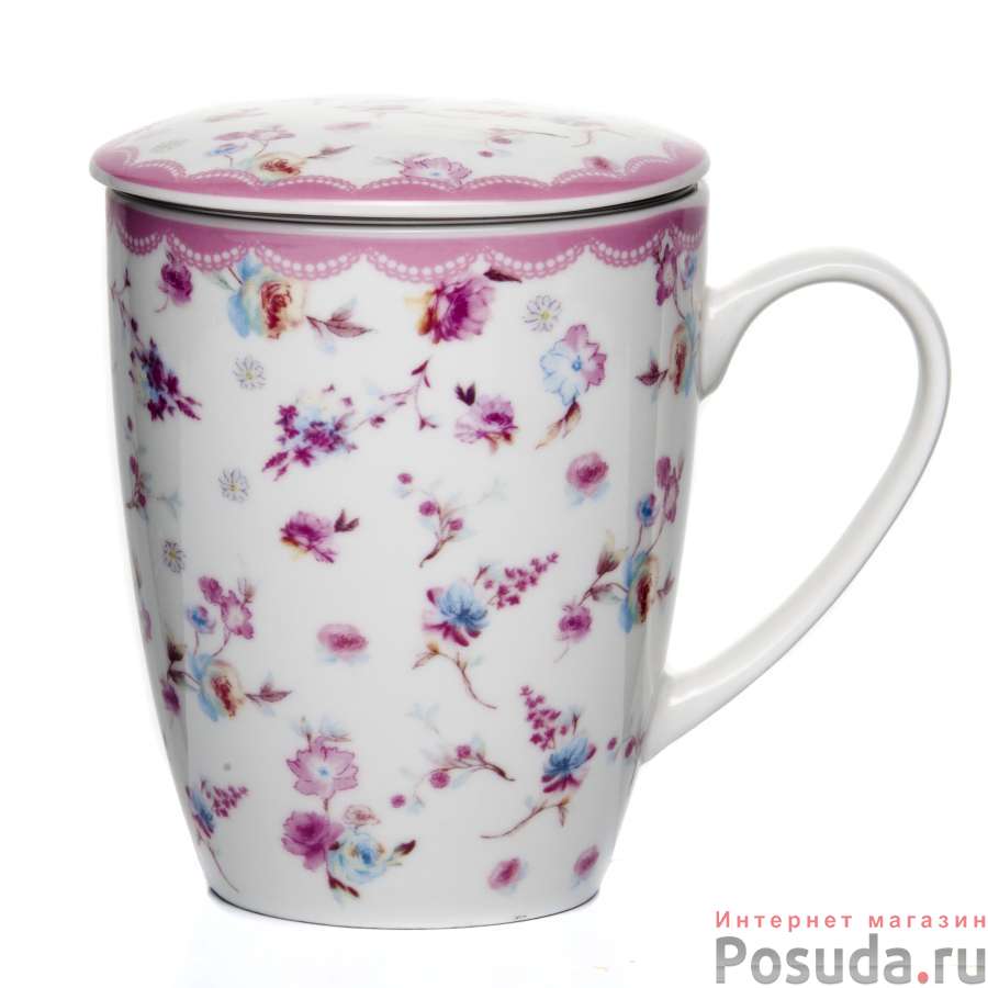 Кружка с крышкой и фильтр