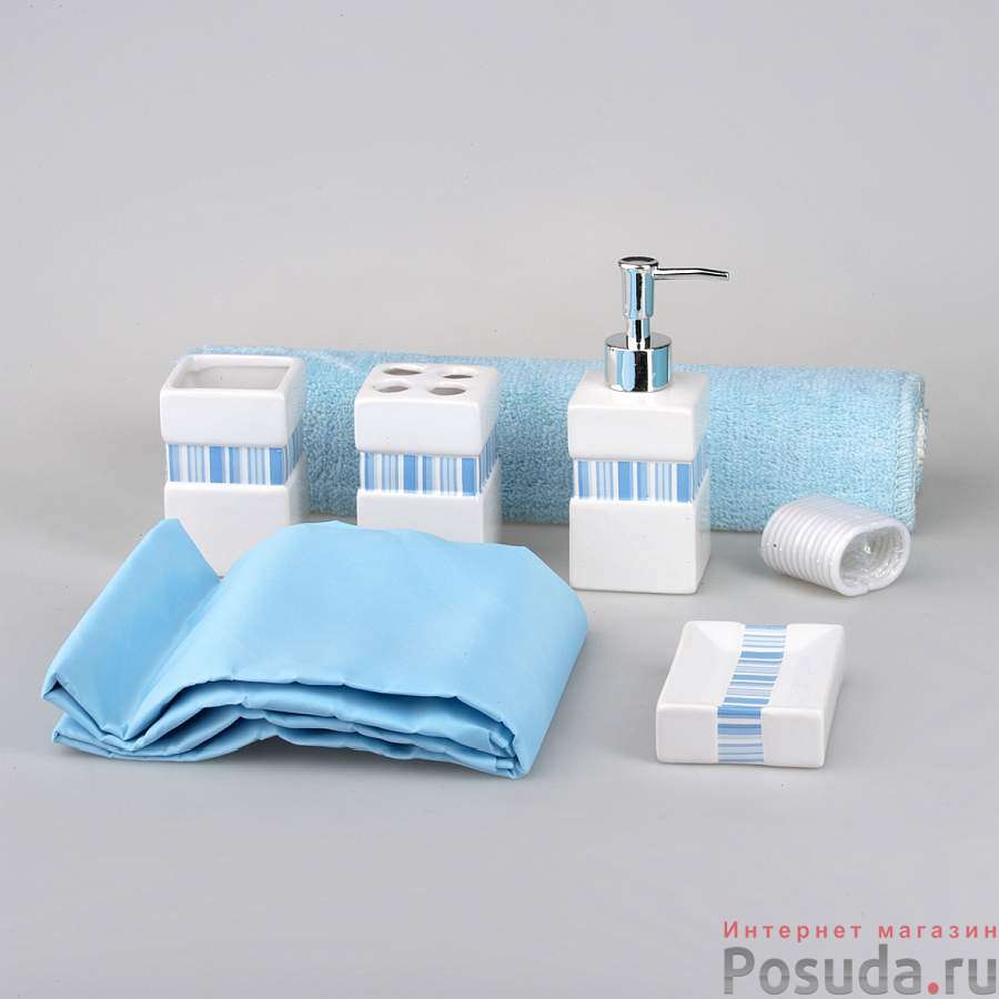 Набор для ванной комнаты 6 пр.