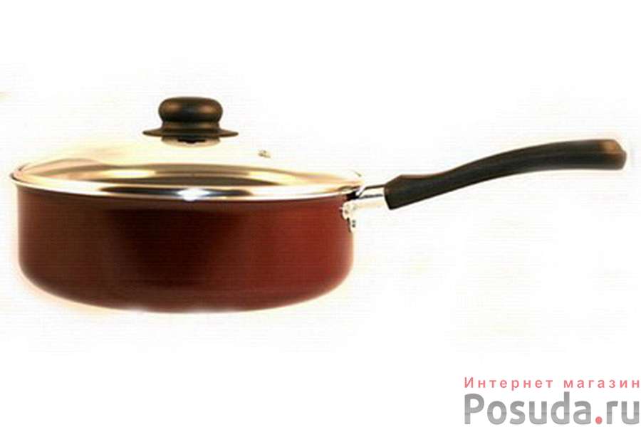 Сотейник 24см стеклянная крышка Scovo (СЭ018)