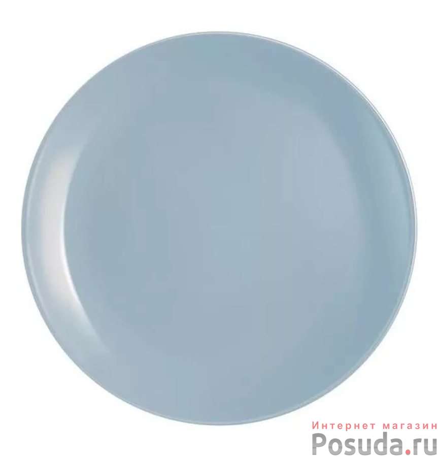 Тарелка обеденная ДИВАЛИ ЛАЙТ БЛЮ 25см Luminarc