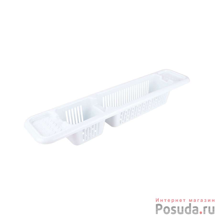 Полка для ванны (белая)