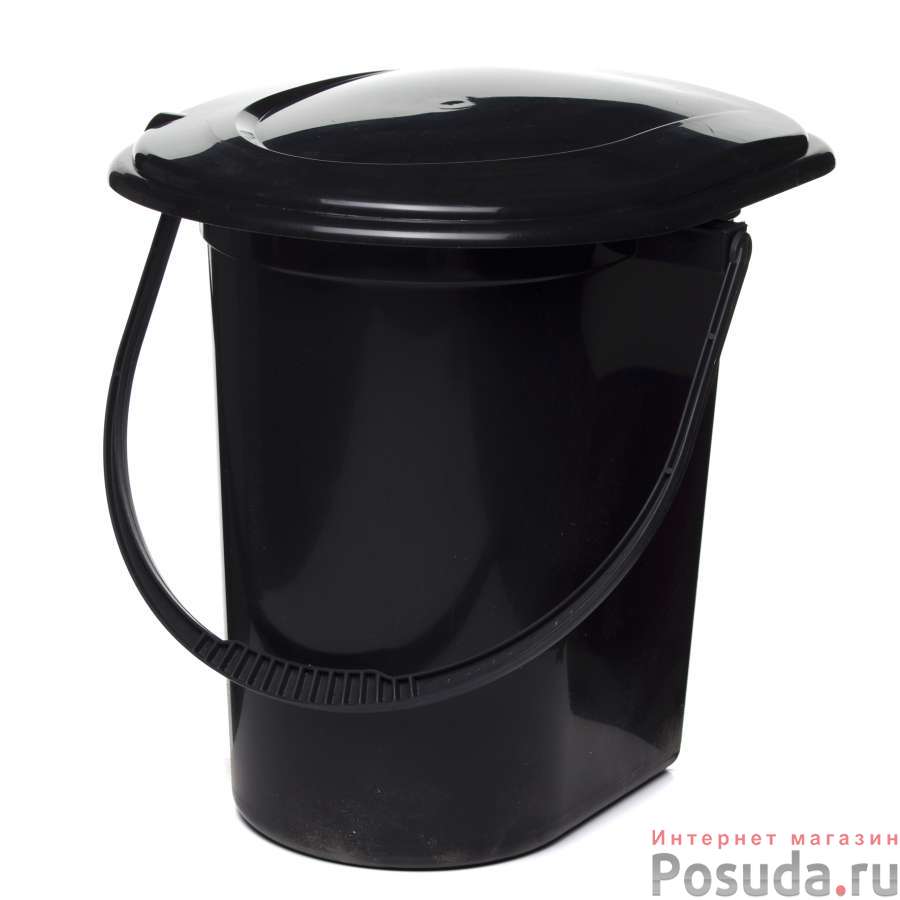 Ведро-туалет Эконом (цвет в ассортименте)