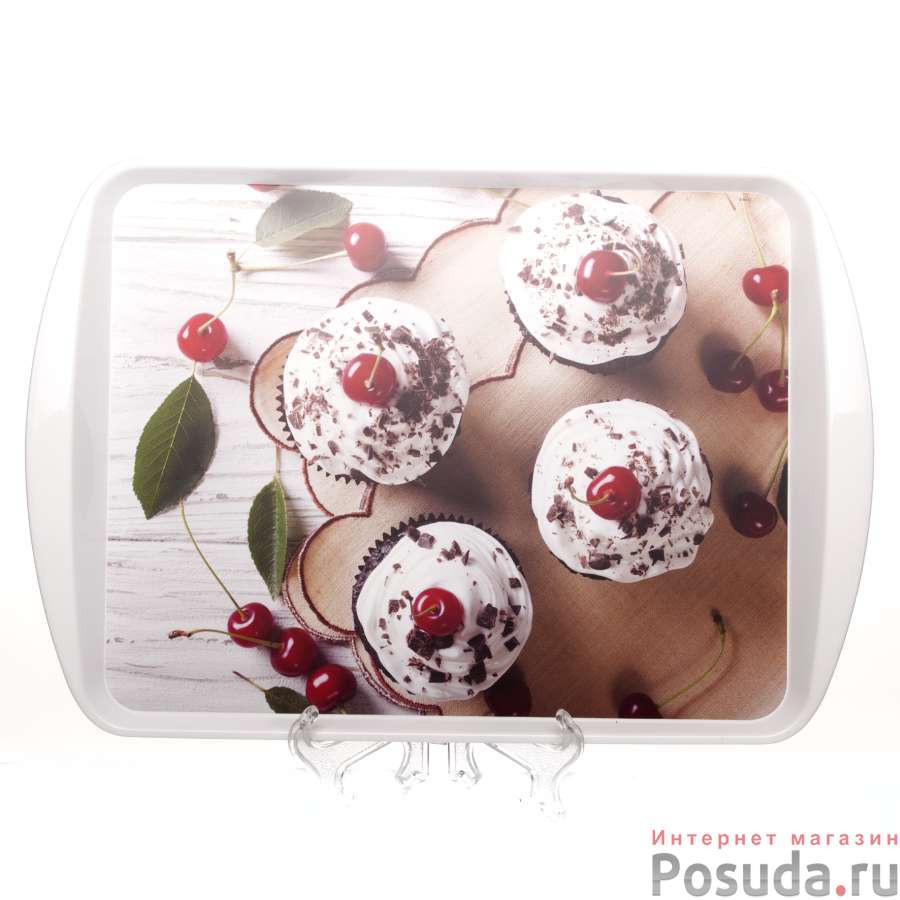 Поднос ДЕКО 43*30 см (кексы)