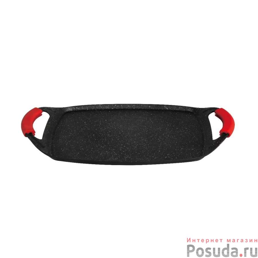 Burgundy Metallic Line Гриль-плато 47см