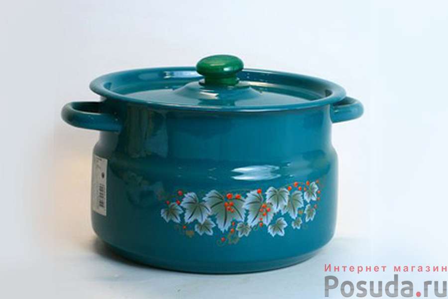 Кастрюля 8,0л сферическая яркая