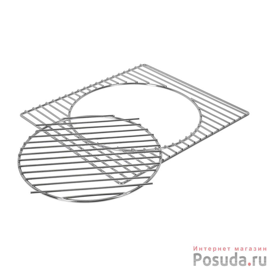 Решетка-гриль с подставкой для казана, котелка, 36х41 см