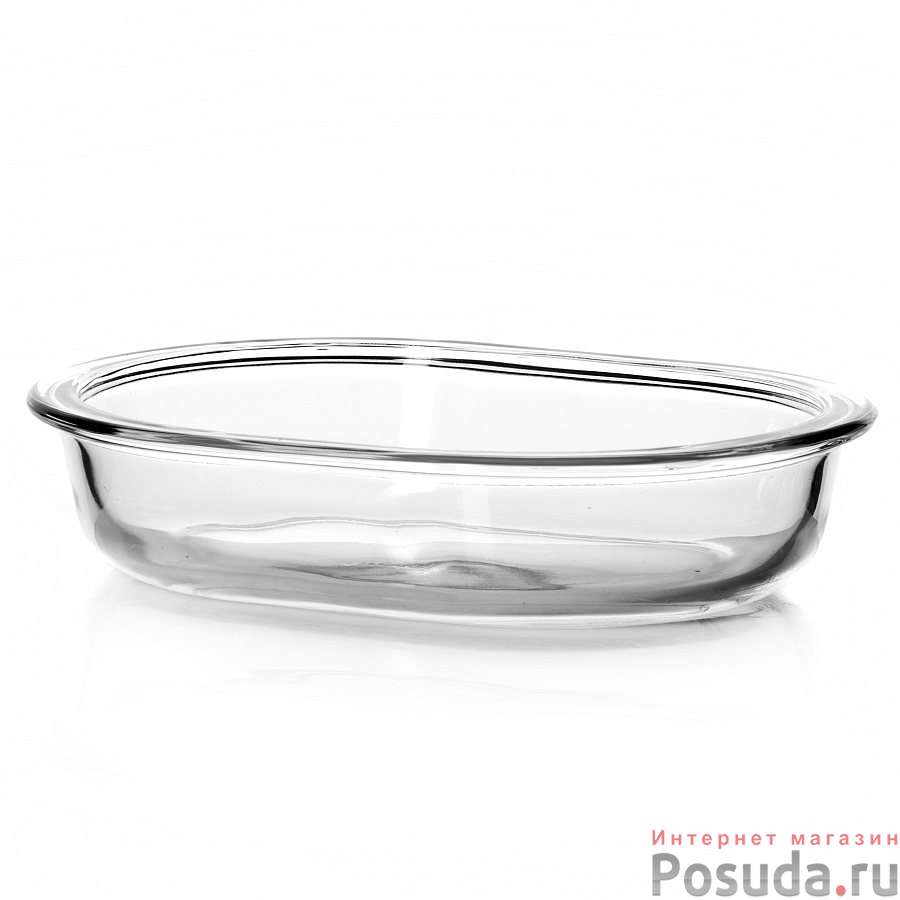 Посуда для свч форма овальная б/крышки 190*140 мм 0,5 л