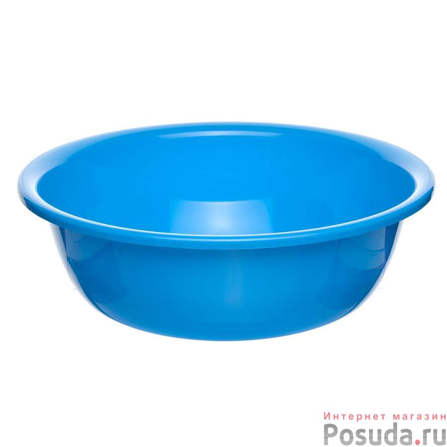 Таз круглый 9л. голубой