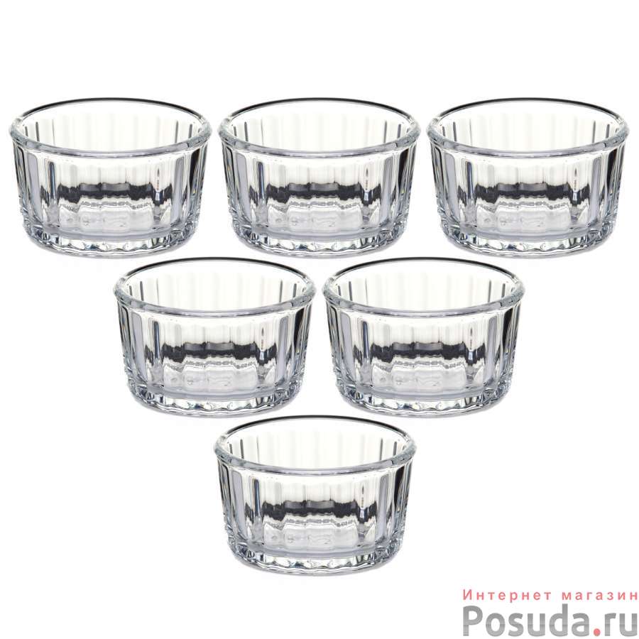 Набор салатников 6 шт Pasabahce Ramekin, 80 мм
